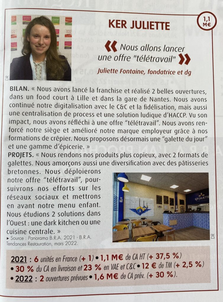 Article presse Ker Juliette